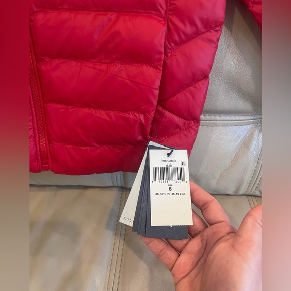 BrandNew polo by Ralph Lauren Reversible terra puffer jacket size 6 - Picture 3 of 13